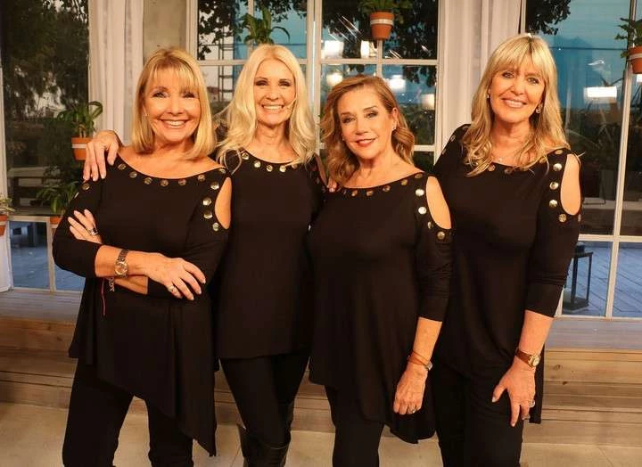 Evelyn Scheidl junto a sus colegas. Foto archivo.