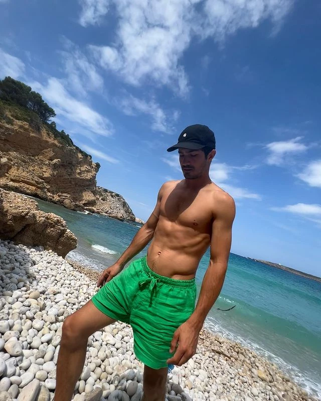 El Chino Darín hizo suspirar al lucir su figura.