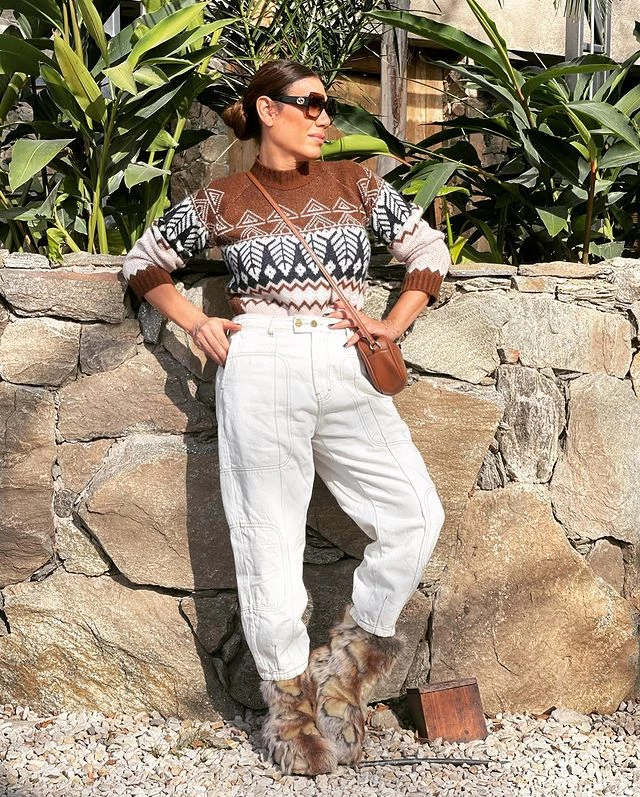 Flor de la V es un ícono de la moda.