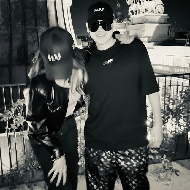 Bizarrap y Penélope Cruz. Foto redes sociales.