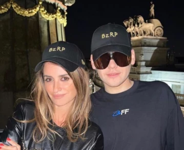 Un encuentro inesperado: Penélope Cruz y Bizarrap compartieron una foto juntos