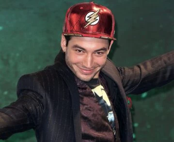 Ezra Miller, el actor de Flash.