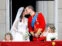 Guillermo y Kate Middleton en su casamiento. Foto: archivo