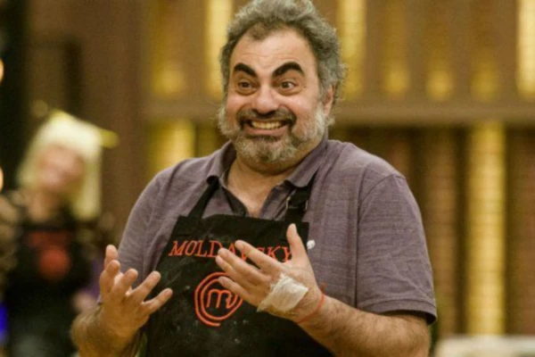 Roberto Moldavsky estuvo con Micaela, su pareja, en televisión