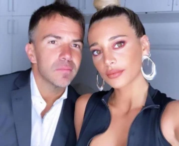 Sol Pérez y su novio