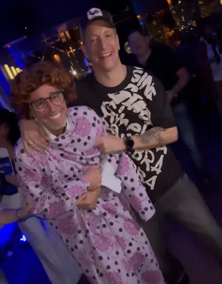 Nico Váazquez festejó su pre cumpleaños en su bar favorito: Trade Sky Bar