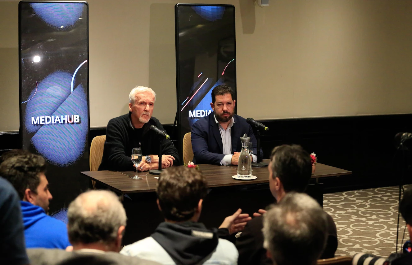 James Cameron en Argentina