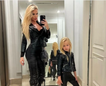 Luciana y Matilda Salazar look Black Friday