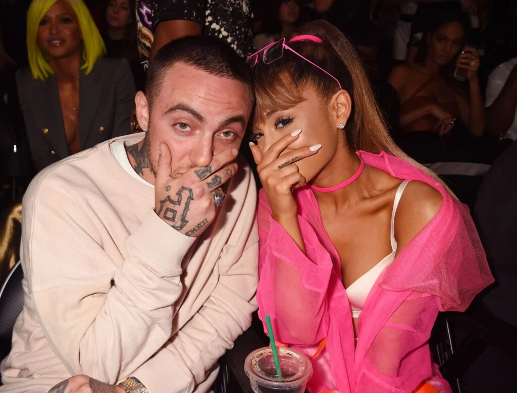 Mac Miller y Ariana Grande.
