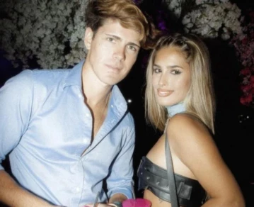 Marcos Ginocchio y Julieta Poggio