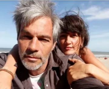 Matías camisani y su novia