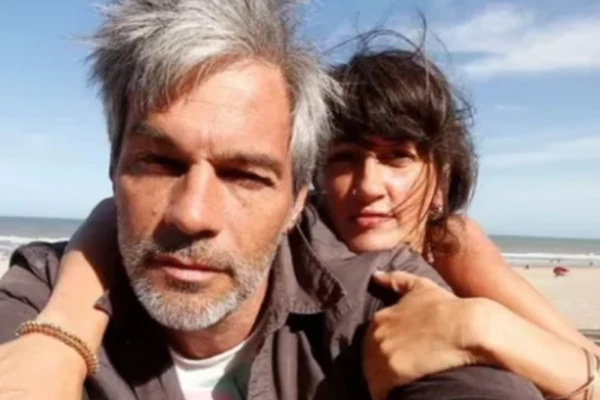 Matías camisani y su novia