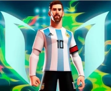 Lionel Messi animado