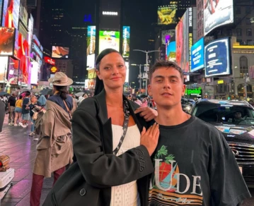 ORIANA SABATINI Y PAULO DYBALA EN NEW YORK