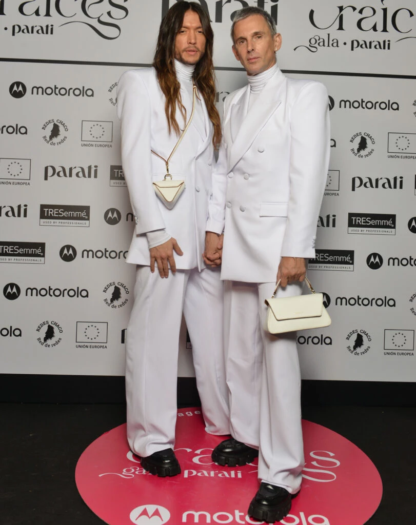 Gustavo Pucheta y Fabián Paz en la Gala de Para Ti