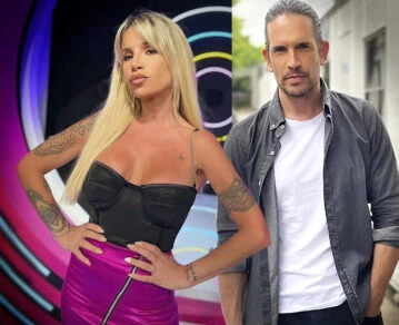 Flor Peña y Diego Ramos