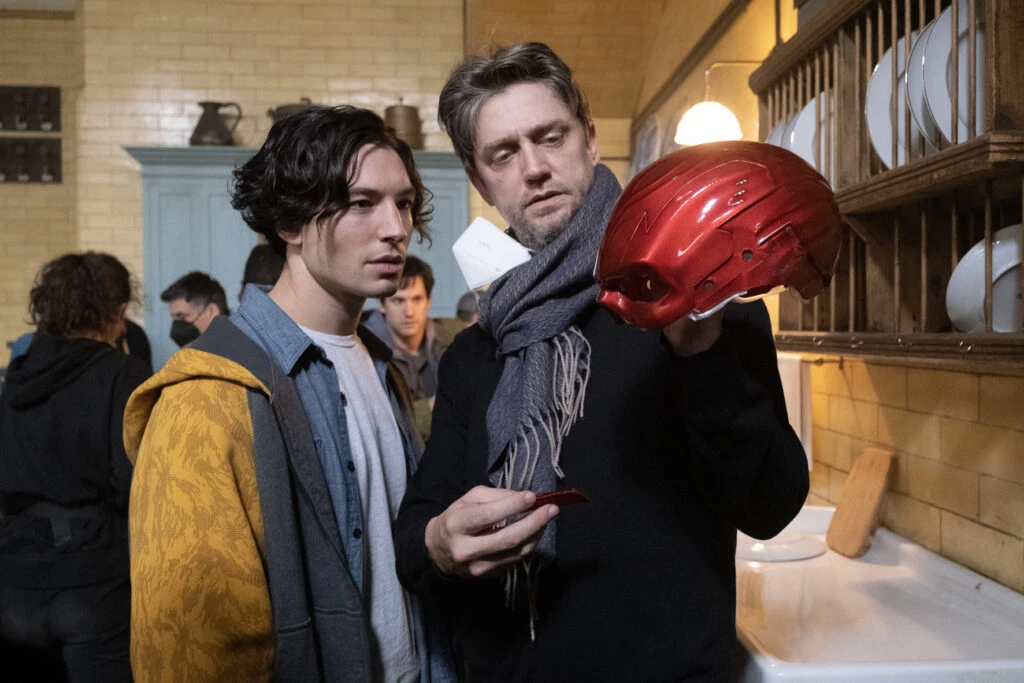 Andy Muschietti y Ezra Miller