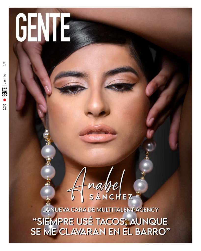 Anabel Sánchez, tapa digital, revista GENTE