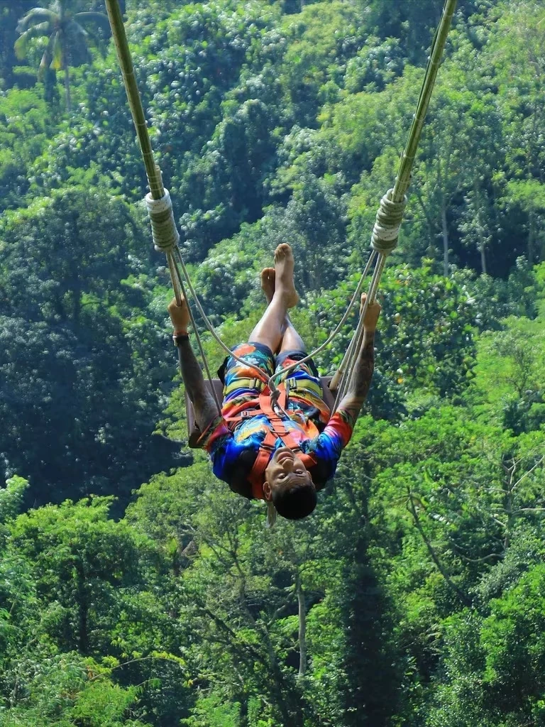 Cuti Romero en sus vacaciones en Indonesia. Foto archivo. 