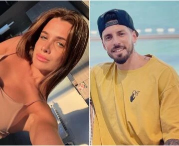 Cami Homs y José Sosa, de novios.