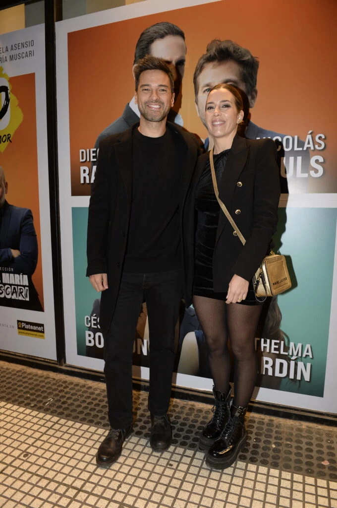 Chino Leunis y su pareja, Magdalena Martínez