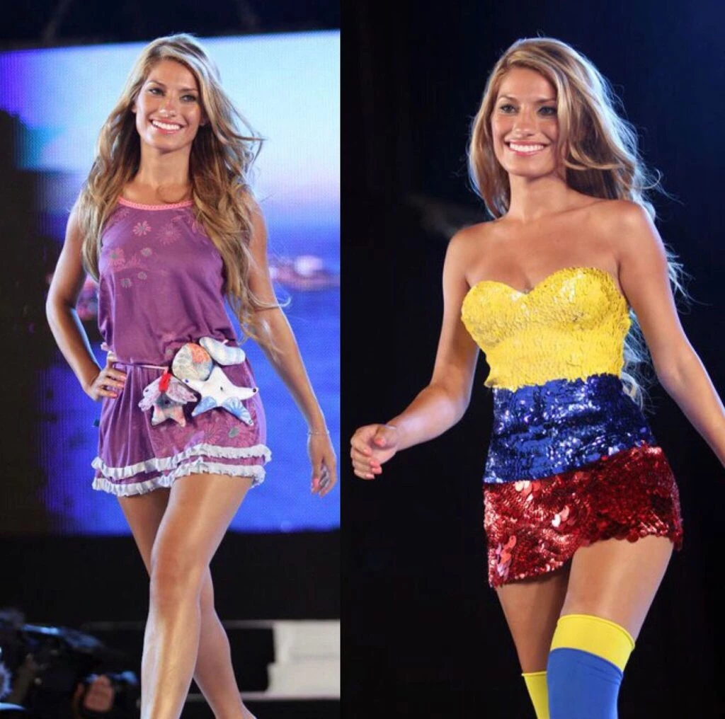 Los comienzos de Fernanda Sosa en las pasarelas de Roberto Giordano en Punta del Este.