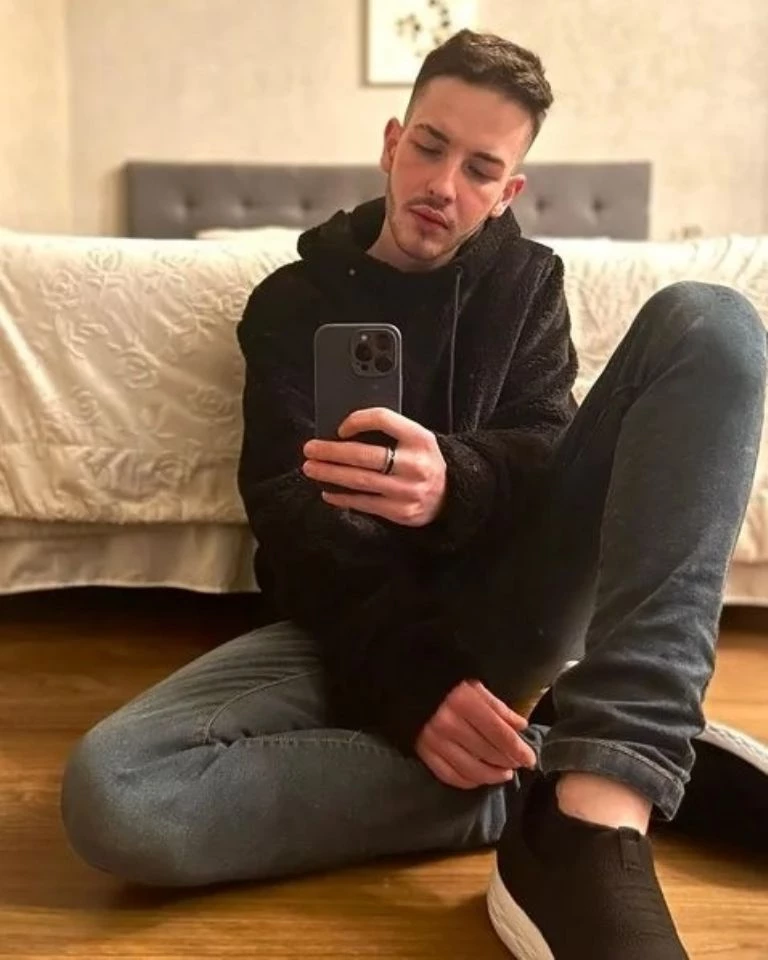 Manuel Arce, el hijo de Carina Zampini. 