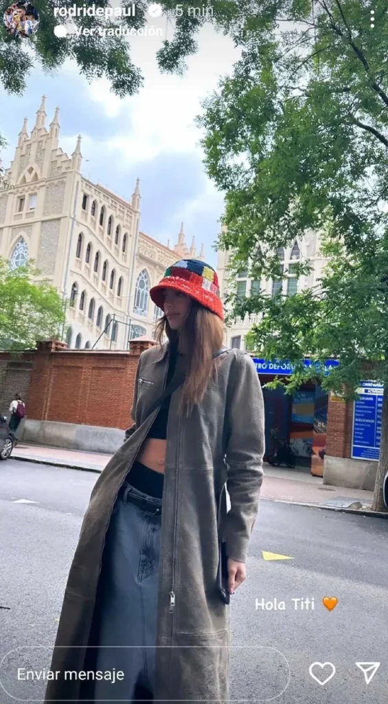 La historia que Rodrigo de Paul publicó en IG.