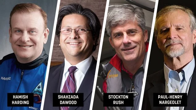 tripulantes oceangate