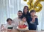 Leo Messi y Antonela Roccuzzo junto a sus hijos. Foto redes sociales.