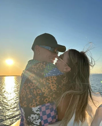 Muri López Benítez y Lisando Martínez. Foto redes sociales. 