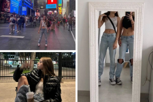 Julieta Fillol y su estilo street style