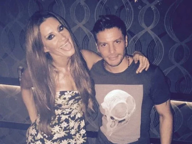 Imagen de archivo: Natacha Jaitt junto a su hermano Ulises.