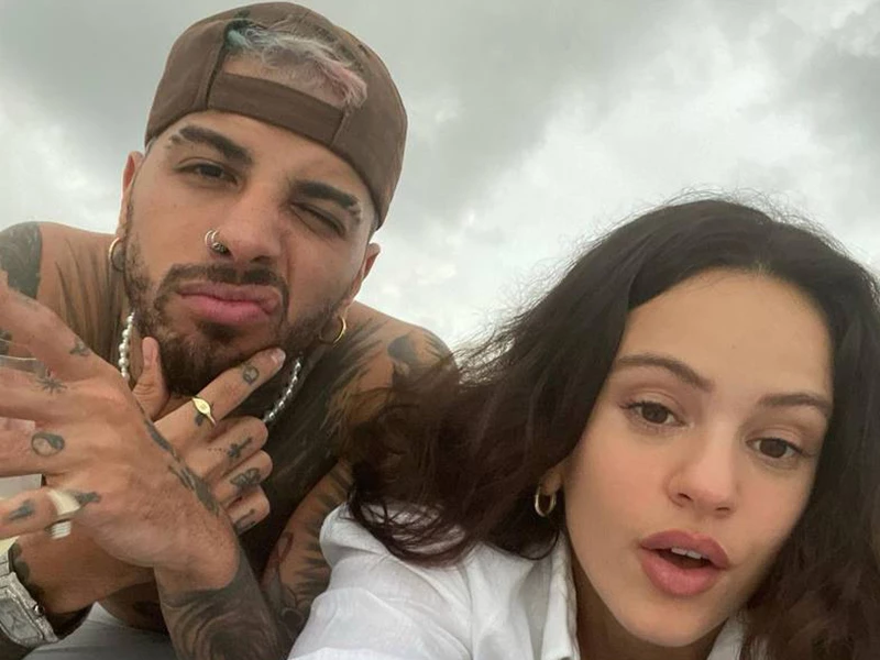 Rauw Alejandro y Rosalía se parodiaron el uno al otro