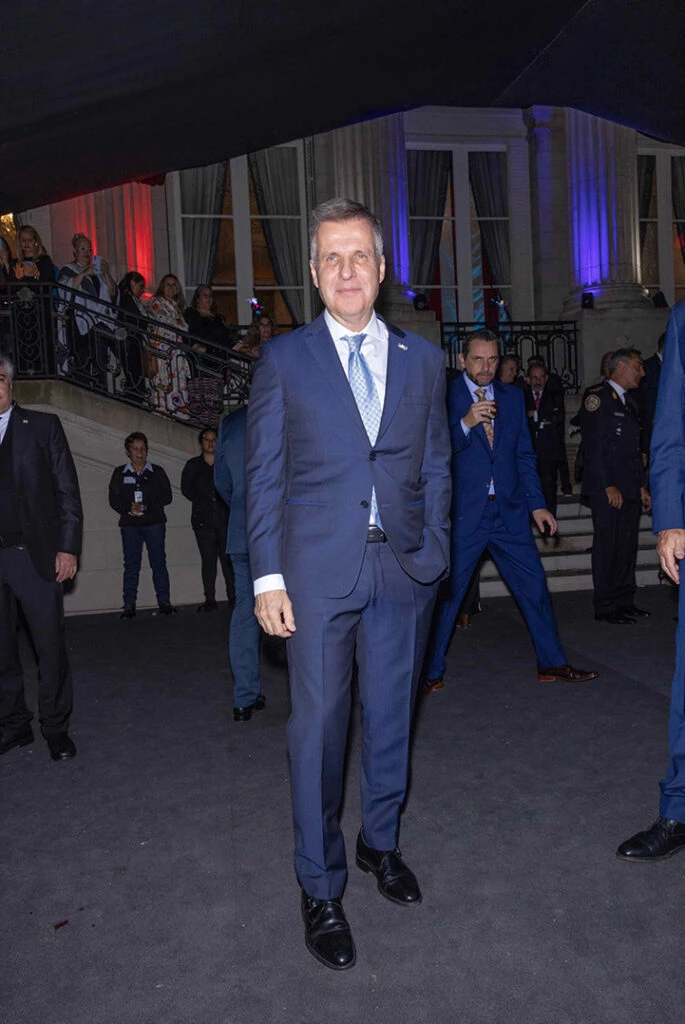 Martín Redrado en los festejos de la Independencia de Estados Unidos