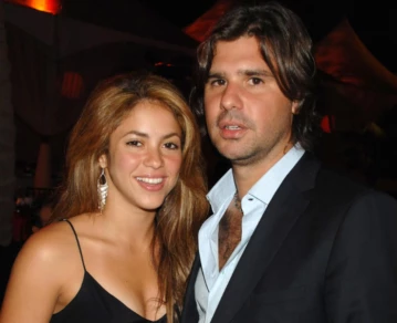 Antonito de la Rúa y Shakira cuando eran pareja