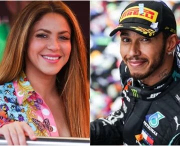 shakira y hamilton