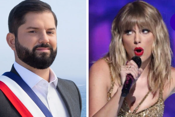Gabriel Boric le pidió a Taylor Swift que sume a Chile a su gira por Sudamérica