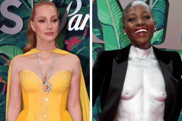 Jessica Chastain y Lupita Nyong'o, entre las mejores vestidas de los Premios Tony