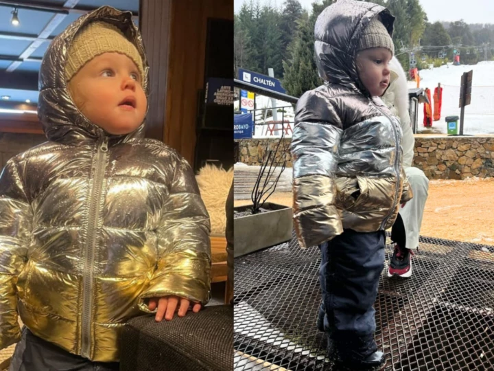 La pequeña Ana en el sur del país. 