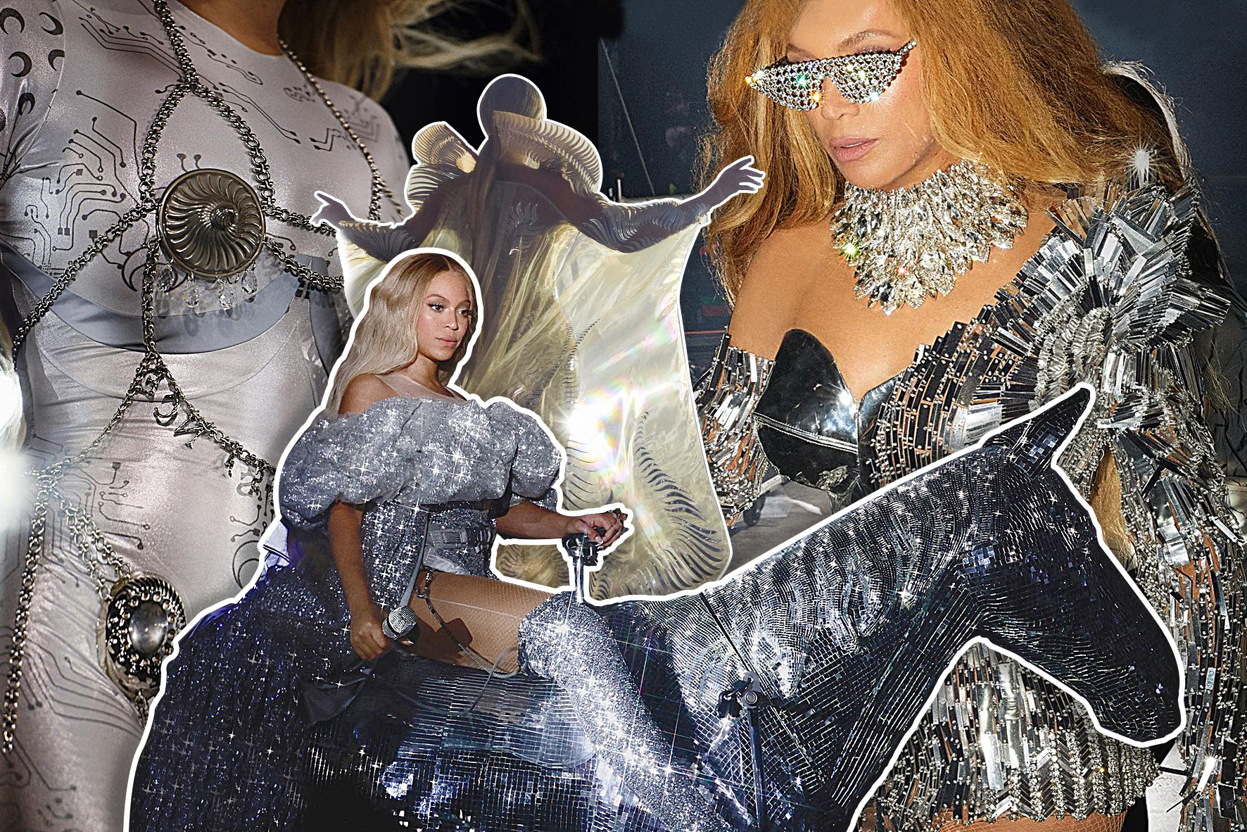 Beyoncé: uno a uno, los extravagantes looks millonarios en su Renaissance  Tour – GENTE Online, image size:1772x1182
