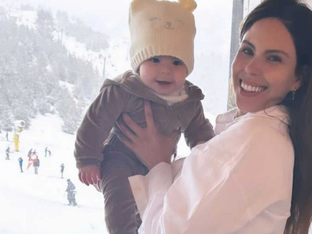 Barby Franco de vacaciones con Fernando Burlando y Saritah