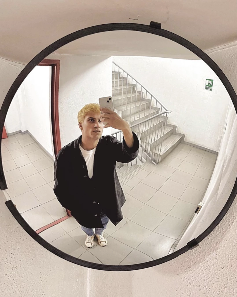 Albert Baró con su último cambio de look.