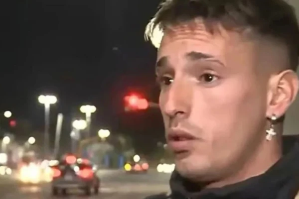 Williams dio una entrevista a Telefe luego de la agresión al árbitro