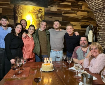 Enterate qué festejaron Agustina Cherri y Adrián Suar juntos