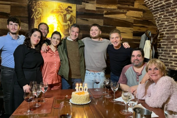 Enterate qué festejaron Agustina Cherri y Adrián Suar juntos
