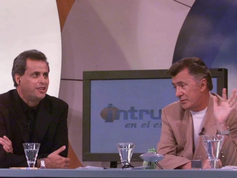 Jorge Rial y Lucho Avilés. Foto archivo.