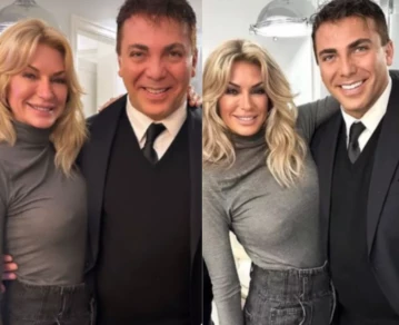 Cristian Catro compartió una foto con mucho filtro y quedó en evidencia con los Latorre subieron la imagen real