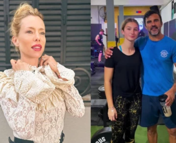 Nicole Neumann y Fabián Cubero en la disputa por su hija, Indiana