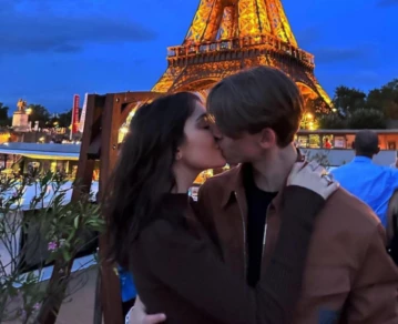 Felipe Fort de vacaciones por París